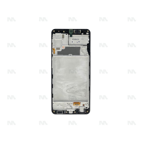 Chassis + Ecran Officiel Service Pack + Vitre pour Samsung Galaxy A22 A225F - Noir