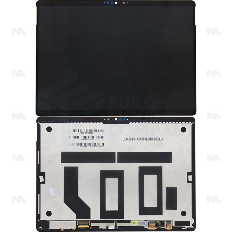Ecran Original OEM + Vitre pour Microsoft Surface Pro X - Noir