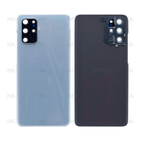 Vitre arrière pour Samsung Galaxy S20 Plus G985F avec objectif bleu nuage OEM