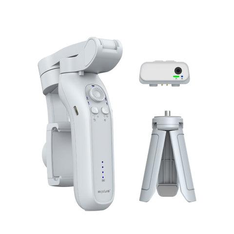 Suivi fluide et stable du visage pour les vlogs, les vidéos, Tik Tok et les vidéos en direct grâce au suivi IA – Rixus RXSF43A