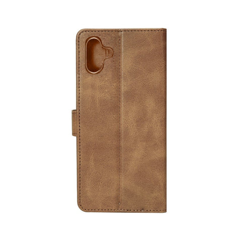 Bibliothèque Rixus pour Samsung Galaxy A05 Marron clair