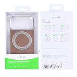 Étui Rixus MagWrap pour Apple iPhone 17 Pro Max marron