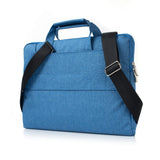 Housse pour ordinateur portable avec bandoulière 11, 12 pouces Bleu denim