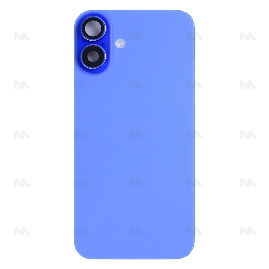 Vitre Arrière avec NFC, cadre de caméra agrandi pour Apple iPhone 16 Plus - Ultramarine - Reconditionné