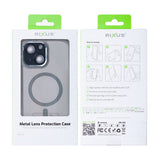Étui Rixus Classic 04 avec MagSafe pour Apple iPhone 15 gris