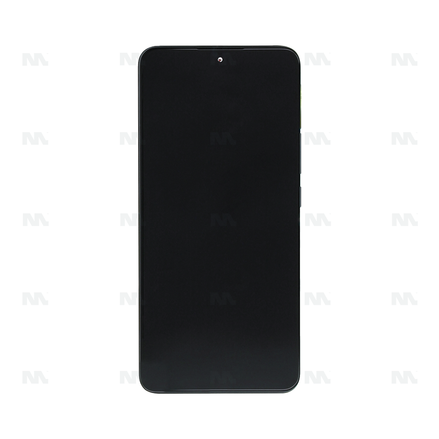 Chassis + Ecran Original OEM + Vitre pour Xiaomi 12T 5G (22071212AG) / 12T Pro 5G (22081212UG) - Noir