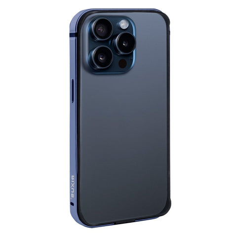 Étui Rixus Crash Guard pour Apple iPhone 15 Pro Max bleu titane
