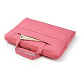 Housse pour ordinateur portable avec bandoulière 13, 14,2 pouces Rose