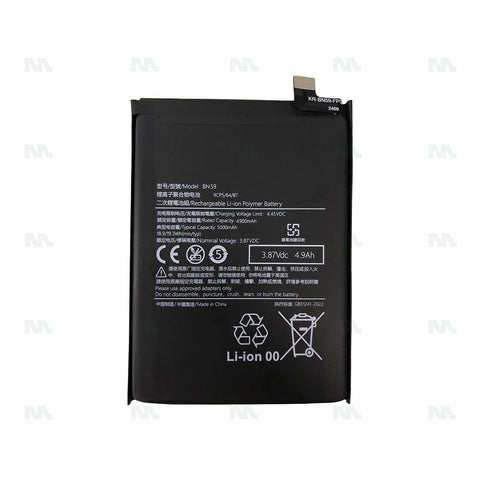 Batterie Xiaomi Redmi Note 10 4G, 10S 4G, Redmi 10 4G, Poco M5s 4G (BN59) - OEM