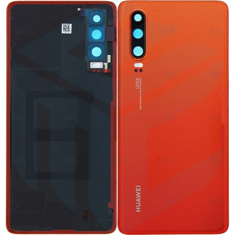 Vitre arrière pour Huawei P30 avec objectif Amber Sunrise OEM