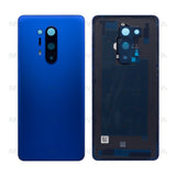 Vitre arrière OnePlus 8 Pro avec objectif bleu outremer OEM