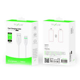 Câble de données Rixus RXU82C Boost USB-C 2 m blanc