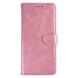 Rixus Bookcase pour Apple iPhone 14 Pro Max Rose