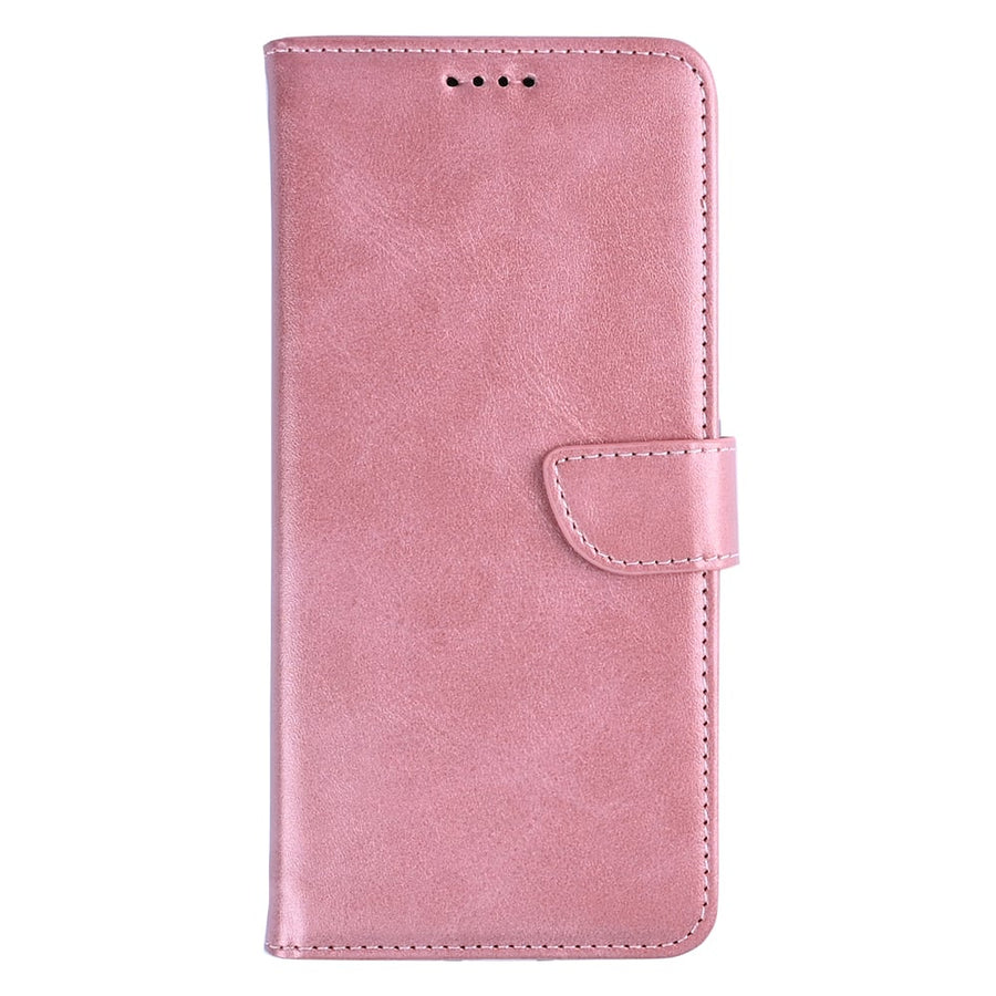 Rixus Bookcase pour Apple iPhone 14 Pro Max Rose