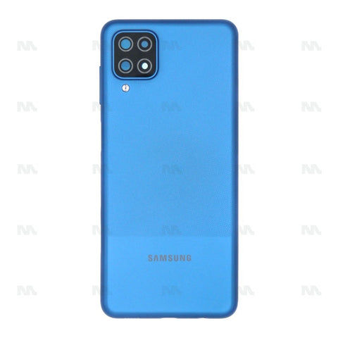 Vitre arrière pour Samsung Galaxy A12 Nacho A127F avec objectif bleu OEM