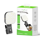 Éclairage pour selfies Rixus RXLG48 pour la photographie, TikTok, vlogs, vidéos - Noir