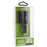 Chargeur USB pour voiture Durata 3,4 A