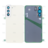 Vitre arrière pour Samsung Galaxy S22 Plus S906B avec lentille crème OEM