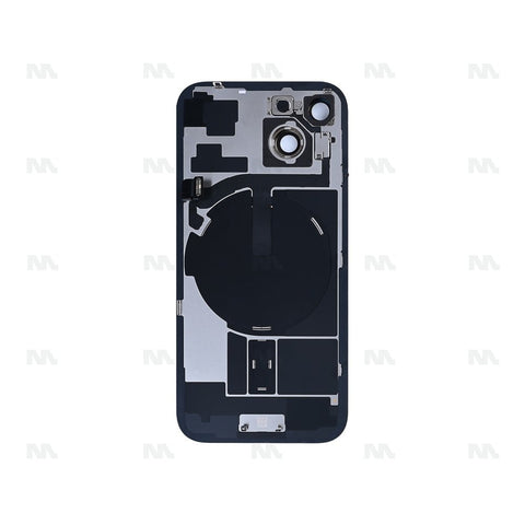 Vitre Arrière avec NFC, cadre de caméra agrandi jaune pour Apple iPhone 15 – Reconditionné