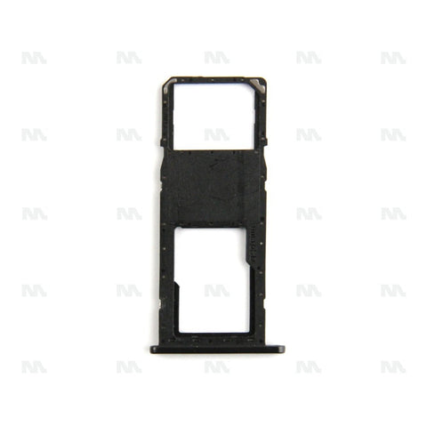 Support pour carte SIM pour Samsung A11 A115F - Noir - OEM