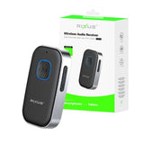 Récepteur Bluetooth 5.0 et AUX Rixus RXBT33 noir argenté
