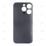 Vitre Arrière sans NFC pour Apple iPhone 14 Pro Max, bloc complet de caméra agrandi compatible avec la couleur or