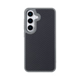 Coque Mag Carbon avec MagSafe pour Samsung Galaxy S25 Plus – Gris titane
