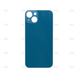Vitre Arrière pour Apple iPhone 13, cadre de caméra agrandi – Bleu – Compatible