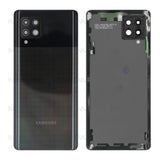 Vitre arrière pour Samsung Galaxy A42 5G A426B avec objectif - Noir - OEM