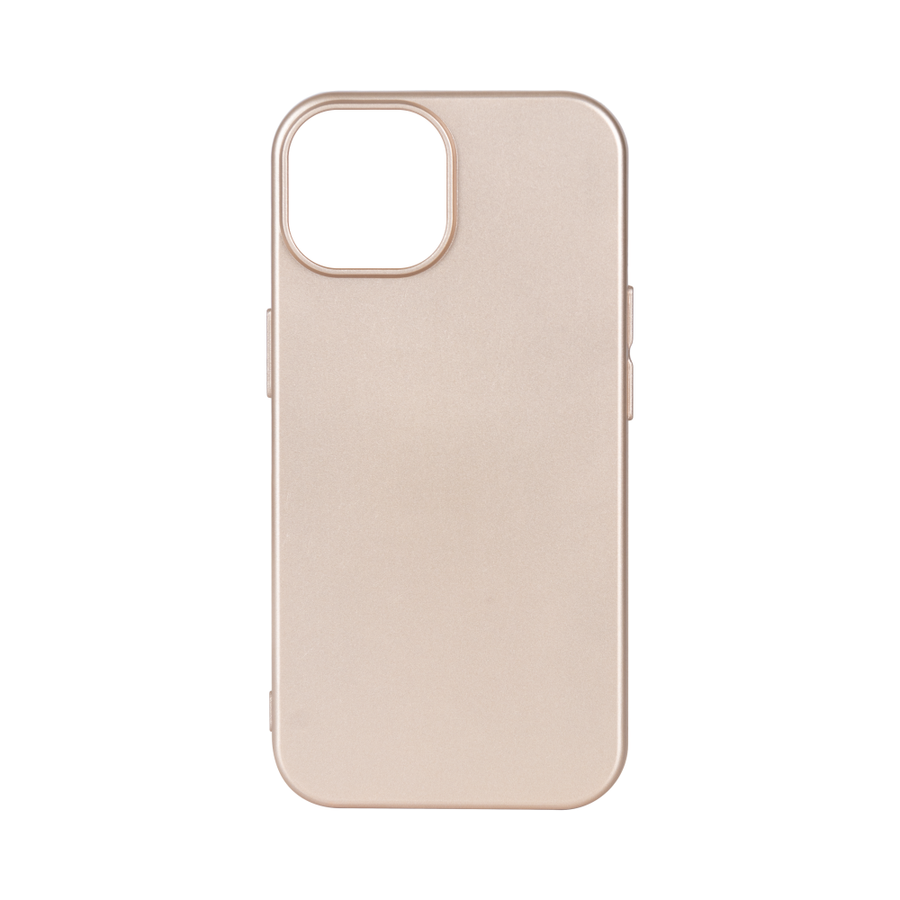 Coque de téléphone souple en TPU Rixus avec MagSafe pour Apple iPhone 12 Mini Or