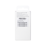 Câble de données Samsung EP-DA705BBEGWW USB Type-C vers Type-C, 1 m, noir, boîte de vente au détail