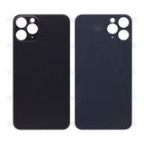Vitre Arrière avec bloc complet pour Apple iPhone 11 Pro, cadre de caméra agrandi Gris sidéral Compatible