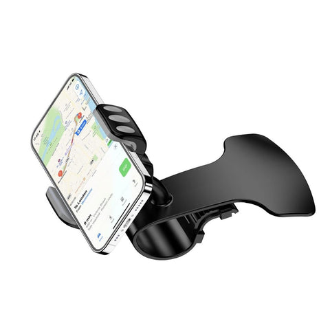 Support de téléphone pour voiture Rixus RXHW61 à 360 degrés HUD Clip pour Ecran du téléphone Noir