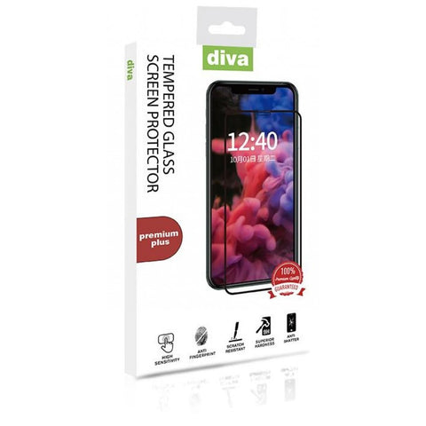 Protecteur d'écran Diva Premium Plus pour Samsung Galaxy S20 Ultra - Noir