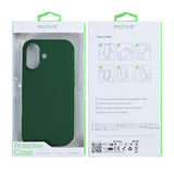 Coque souple en TPU Rixus avec MagSafe pour Apple iPhone 17 vert foncé