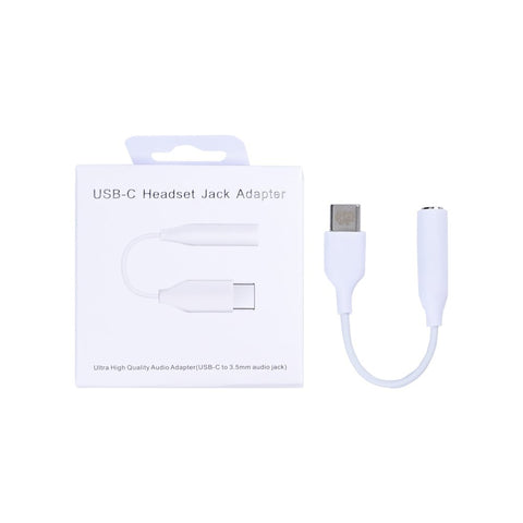 Adaptateur jack casque USB-C Samsung blanc Boîte d'origine