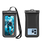 Sac étanche en éponge pour téléphone portable Rixus RXBG22 - Noir