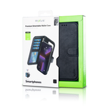 Portefeuille magnétique amovible Rixus Duo pour Apple iPhone 15 Noir