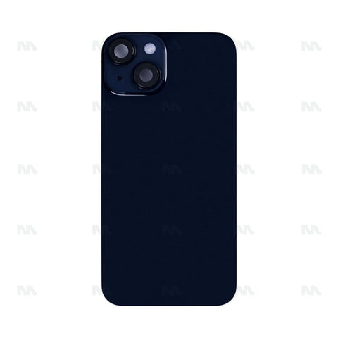 Vitre Arrière avec NFC, cadre de caméra agrandi pour Apple iPhone 14 – Midnight – Reconditionné