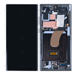 Chassis + Ecran Original Reconditionné + Vitre pour Samsung Galaxy S23 Ultra S918B - Crème