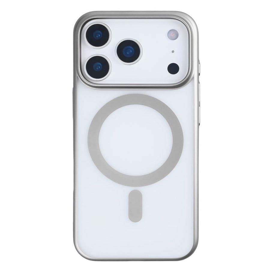 Étui Rixus Instinct Mag pour Apple iPhone 17 Pro Max Gris titane