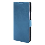 Étui portefeuille Rixus avec porte-stylo pour Samsung Galaxy Z Fold 7 bleu sierra