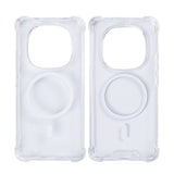 Étui anti-éclatement Rixus avec MagSafe pour Xiaomi Redmi Note 15 Pro transparent