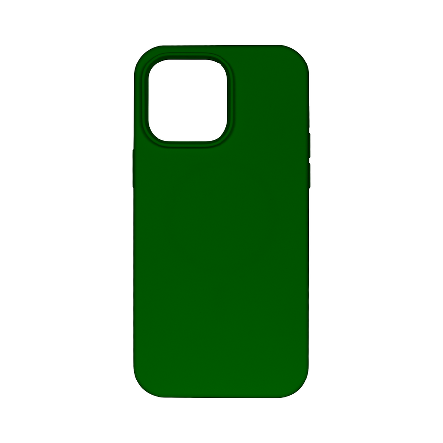 Coque souple en TPU Rixus avec MagSafe pour Apple iPhone 12 Pro Max vert foncé
