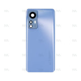 Vitre arrière pour Xiaomi 12 avec objectif bleu OEM