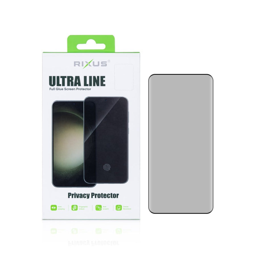 Verre trempé Rixus Privacy Ultra Line pour Samsung Galaxy S24, S25