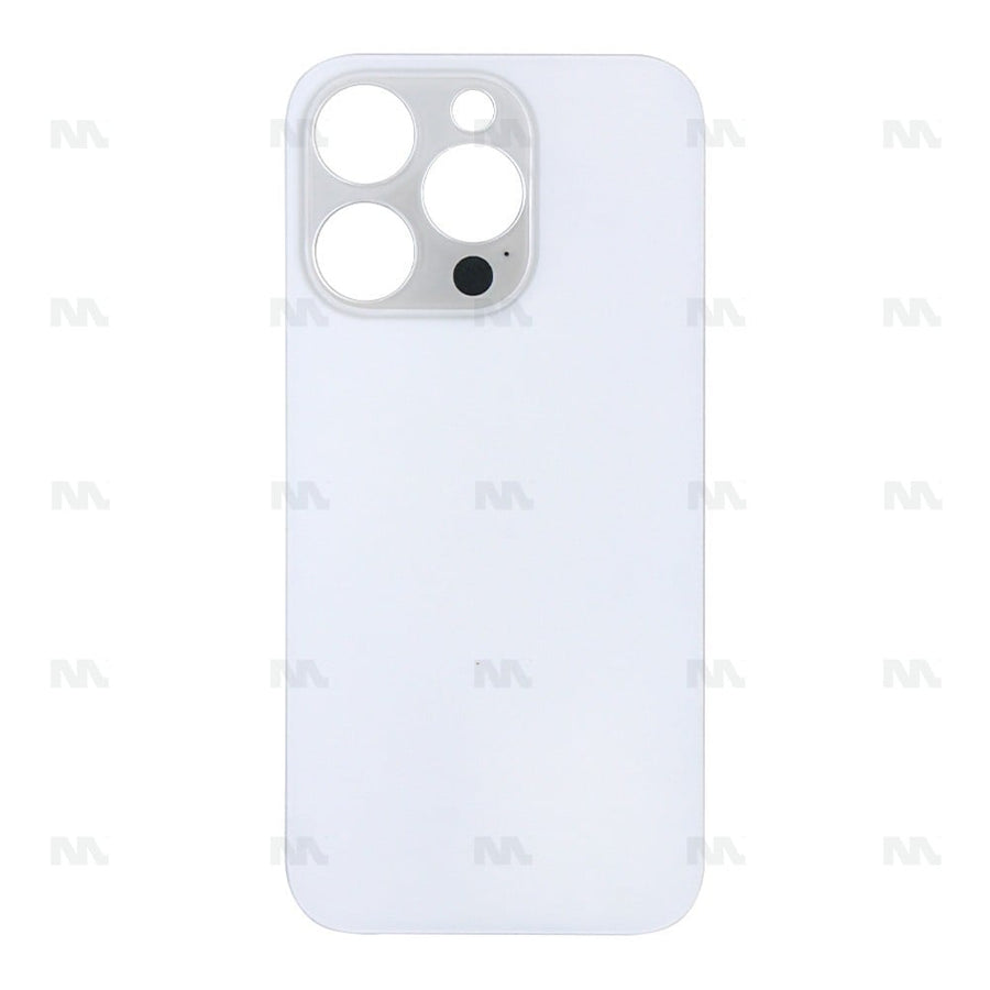 Vitre Arrière sans NFC pour Apple iPhone 14 Pro, bloc complet de caméra agrandi Argent Compatible