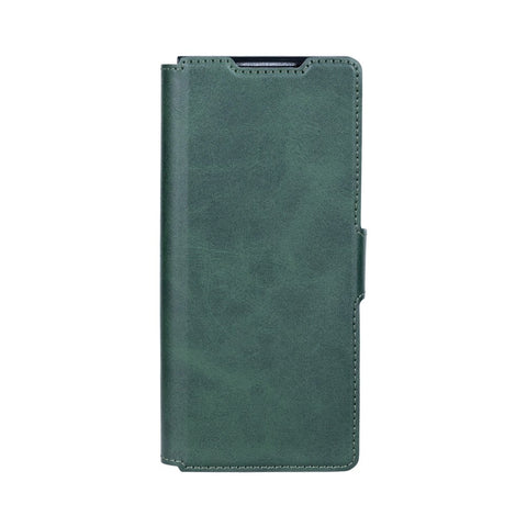 Étui portefeuille Rixus avec porte-stylo pour Samsung Galaxy Z Fold5 vert