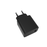 Adaptateur de voyage à charge rapide USB-C CH45W 45 W Noir