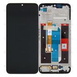 Chassis + Ecran Original OEM + Vitre pour Realme C35 (RMX3511) / Narzo 50A Prime (RMX3430) - Noir